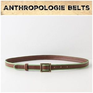 Anthro “Vivid Brink Belt” by Linea Pelle